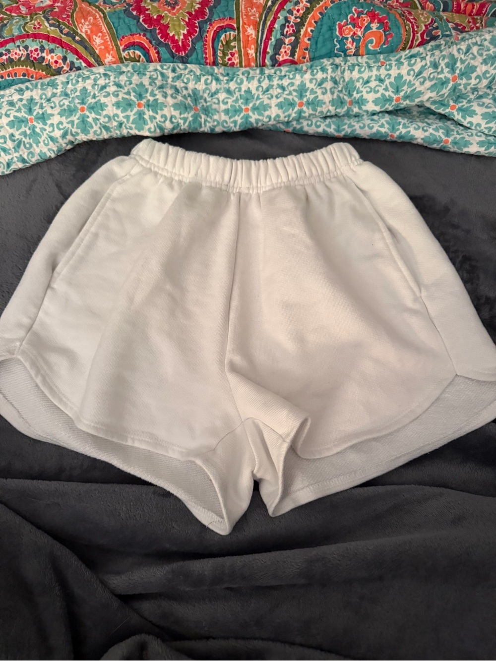Target Women's White Athletic Lounge Shorts